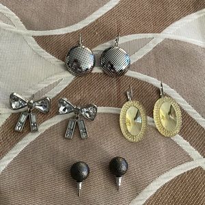 4 Pairs of Earrings
